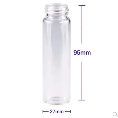 Long Lab Vials 10ml